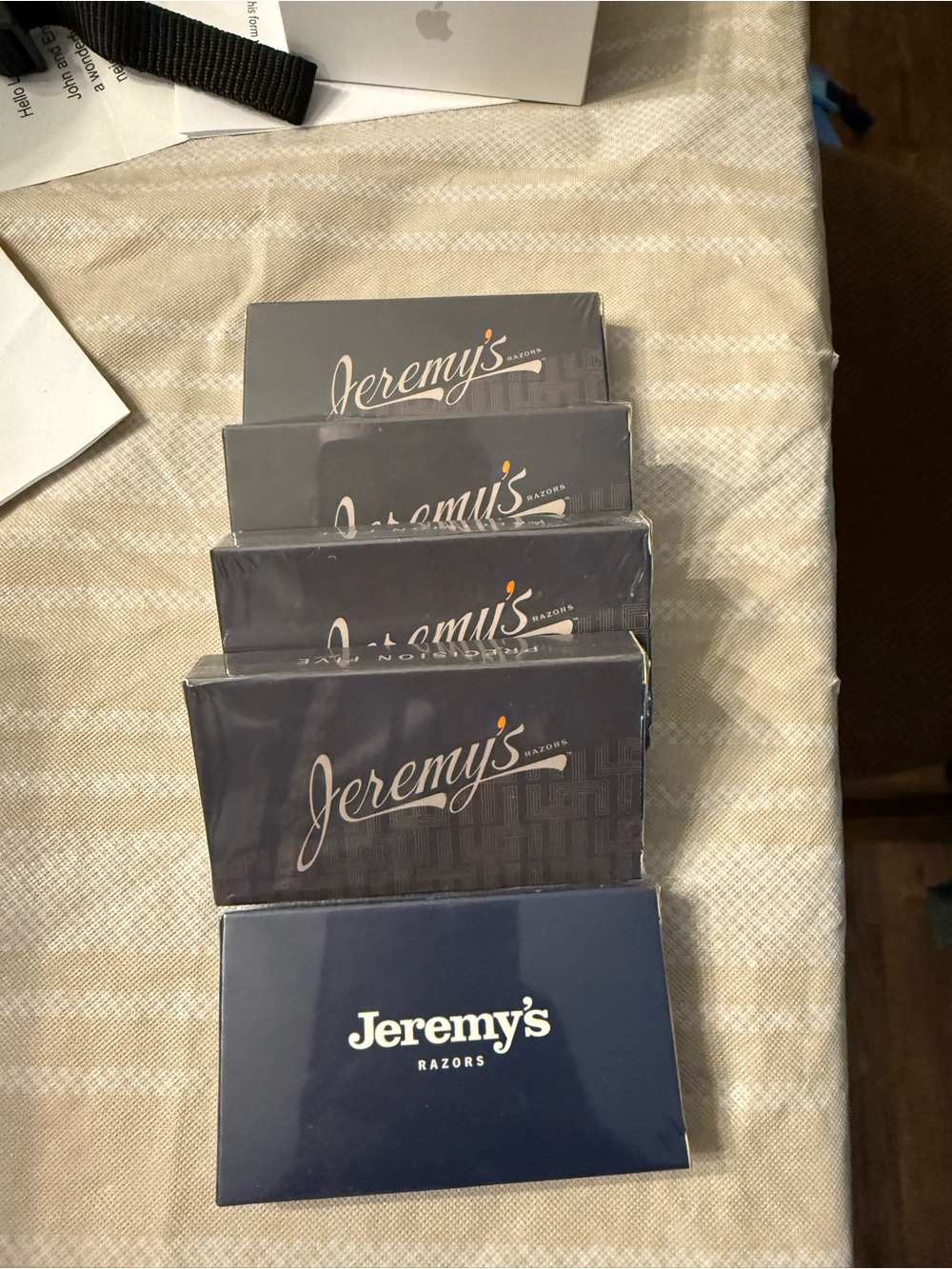 Men's Razor - Navy Grooming Set